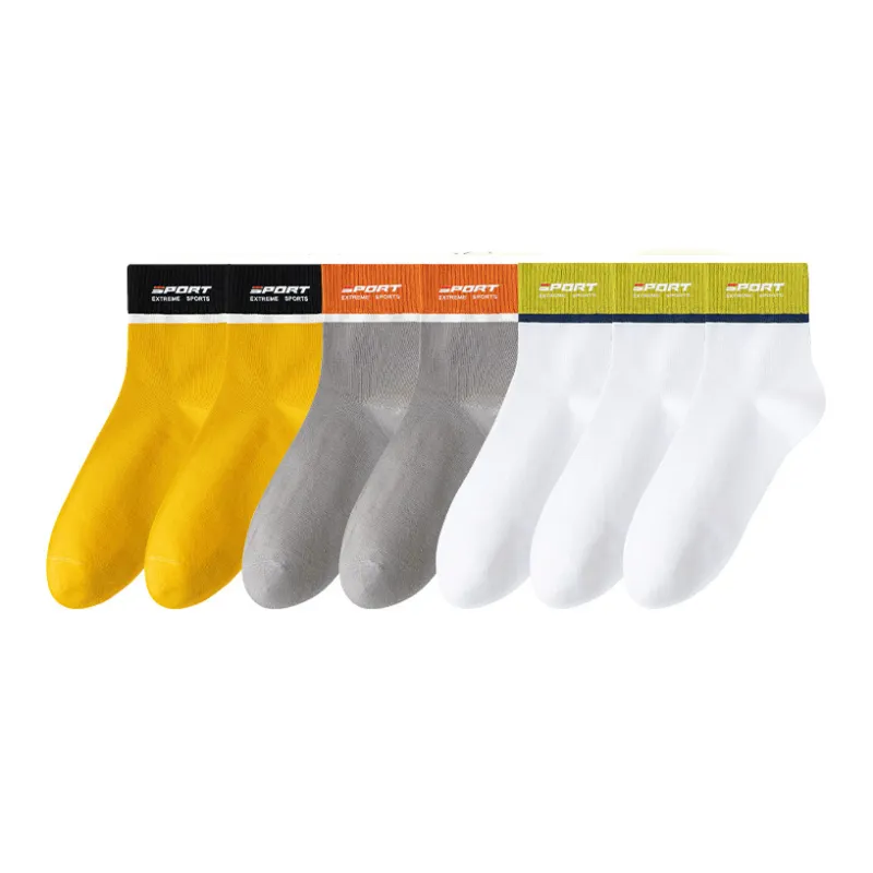 Lan Miao Mid Calf Socks Men 7 Pack-5
