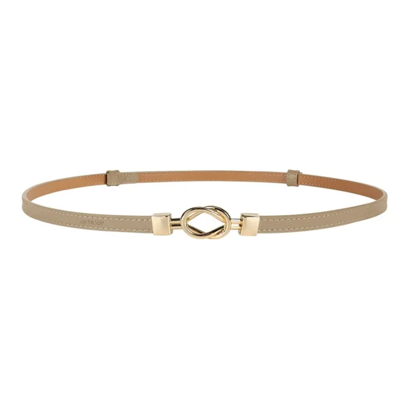 MEXICAN Cow Split Leather Belts Women's 1cm-6