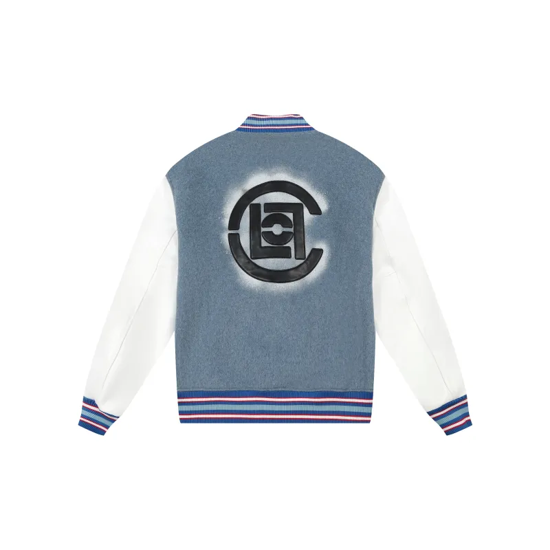 MEDM MEDM X CLOTTEE Collaboration Baseball Jacket Unisex-1