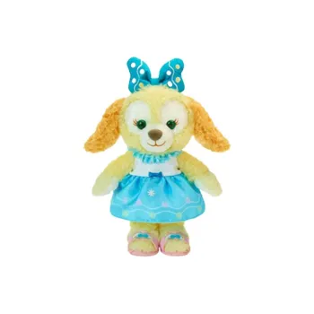 Disney CookieAnn 2023 Duffy And Friends Summer Collection Bubble Lounge Dolls Plush Doll 20cm High Shanghai Disney