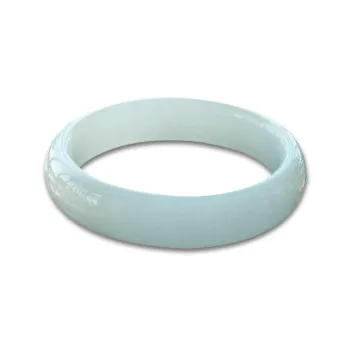 LuluCanaan Colored Glaze Jade Bangles Unisex