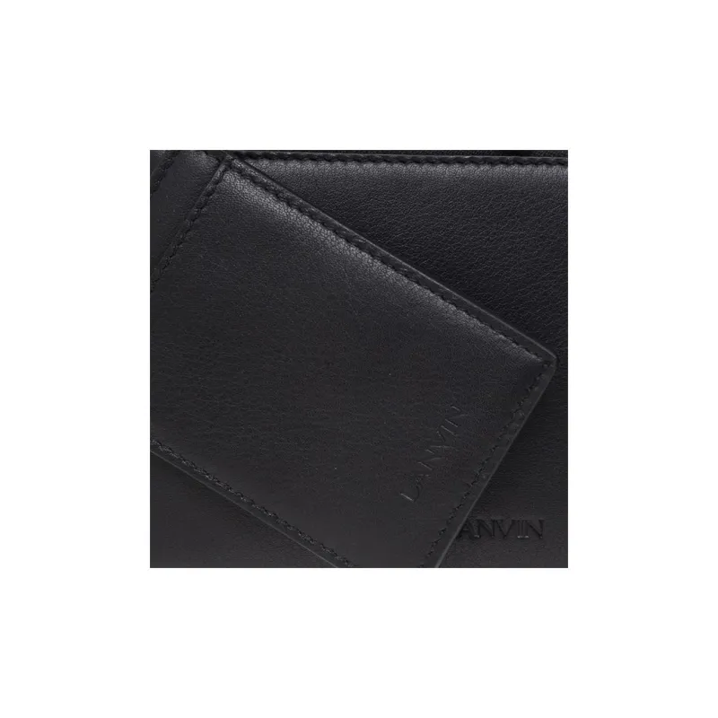Lanvin Calfskin Clutch Men's Black-3