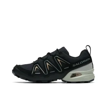 SALOMON Speedcross 3 Anti Slip And Wear Resistant Breathable Low Top Running Shoes Unisex Black Gray Color