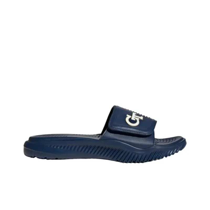 Adidas Alphabounce Slide 2.0 Georgia Tech Team Navy Blue Team Sand Cloud White-1