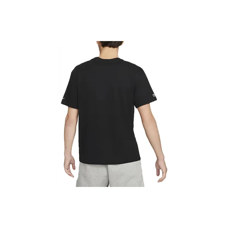 Nike T Shirts Men Black-1