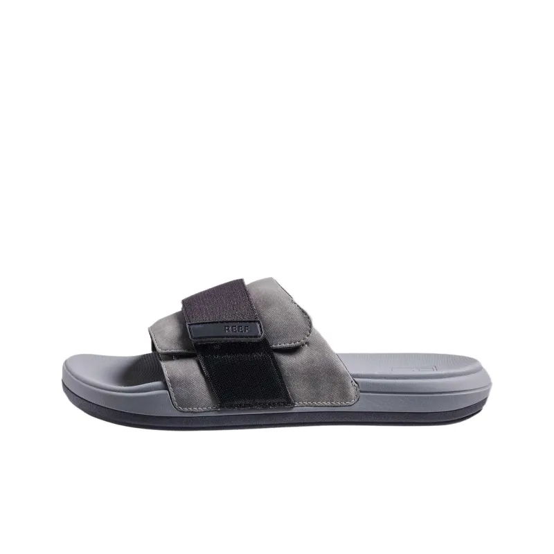 REEF Slip-Resistant The Sojourn Slide Slippers Men Gray-0