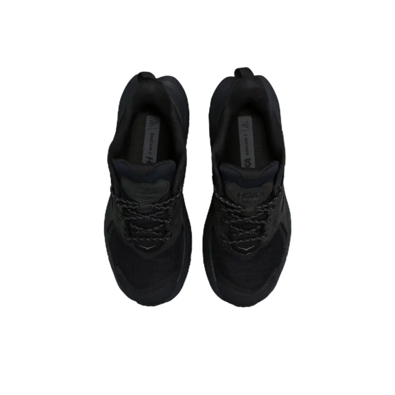 HOKA ONE ONE Anti Slip Wear Resistant Low Top Kids' Running Shoes Black Teenagers-4