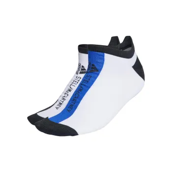 Adidas Stella McCartney No Show Socks Women's 2 Pack Black/White/Cobalt Blue