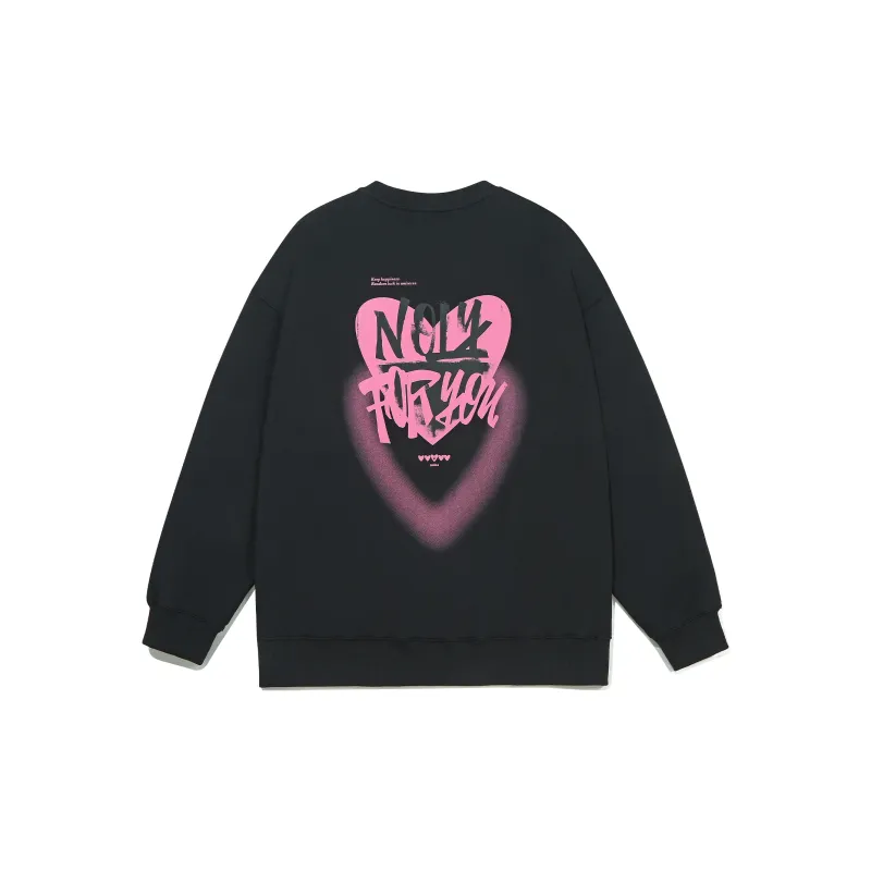 Guuka Sweatshirts Unisex Black-1