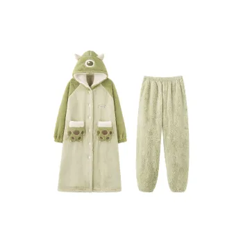 Tianmicat Pajama Set Women's Green