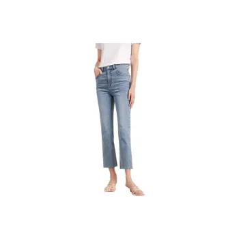 Hush Puppies Jeans Women's Light Gray Blue