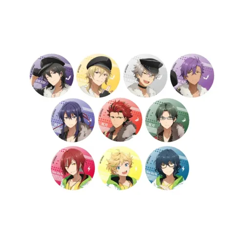 Xhdm Ensemble Stars, Red Moon UNDEAD Switch Badge IP Merch