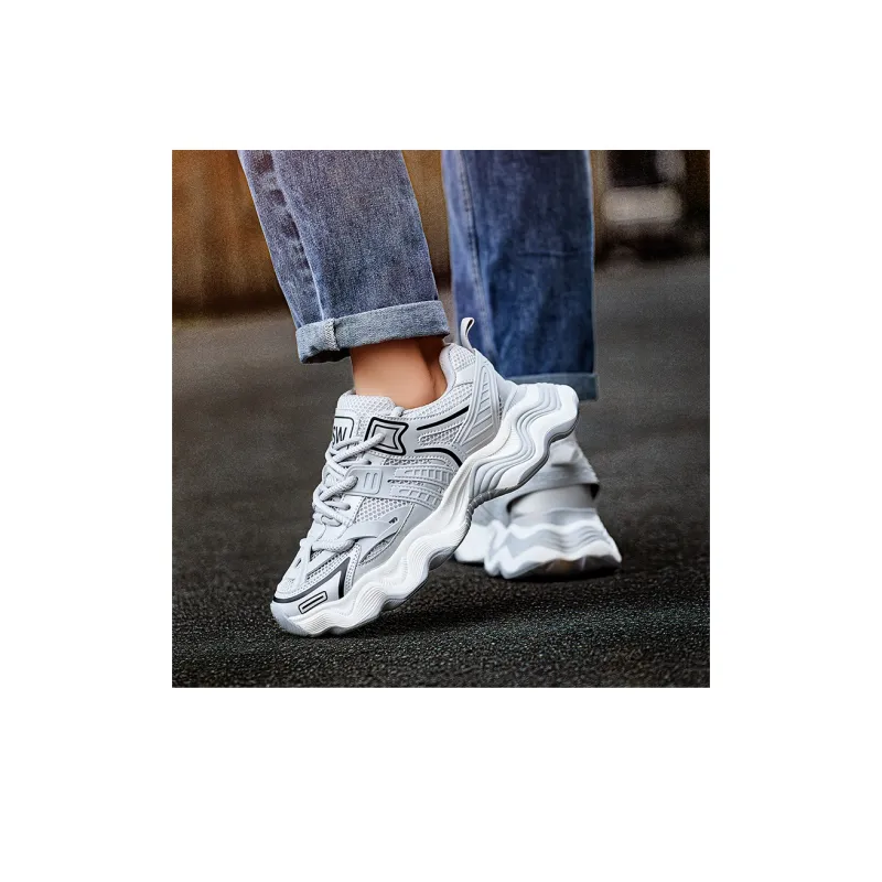 Grumpy Ram Anti-Slip Wear-Resistant Low-Top Chunky Sneakers Men-5