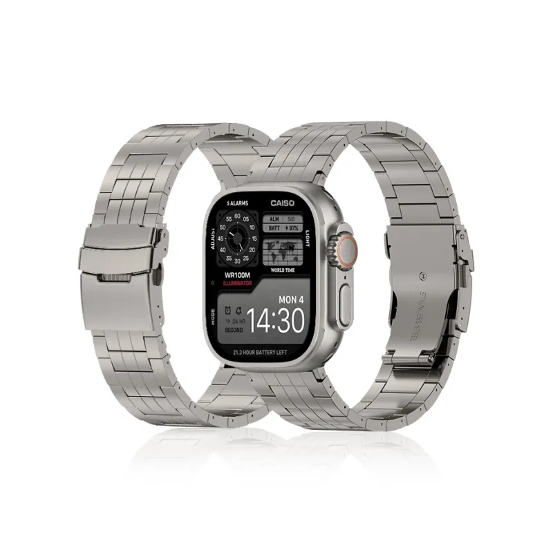 LeYu Apple Compatibility Watch Band Titanium Alloy Apple Watch Band Alloy-0