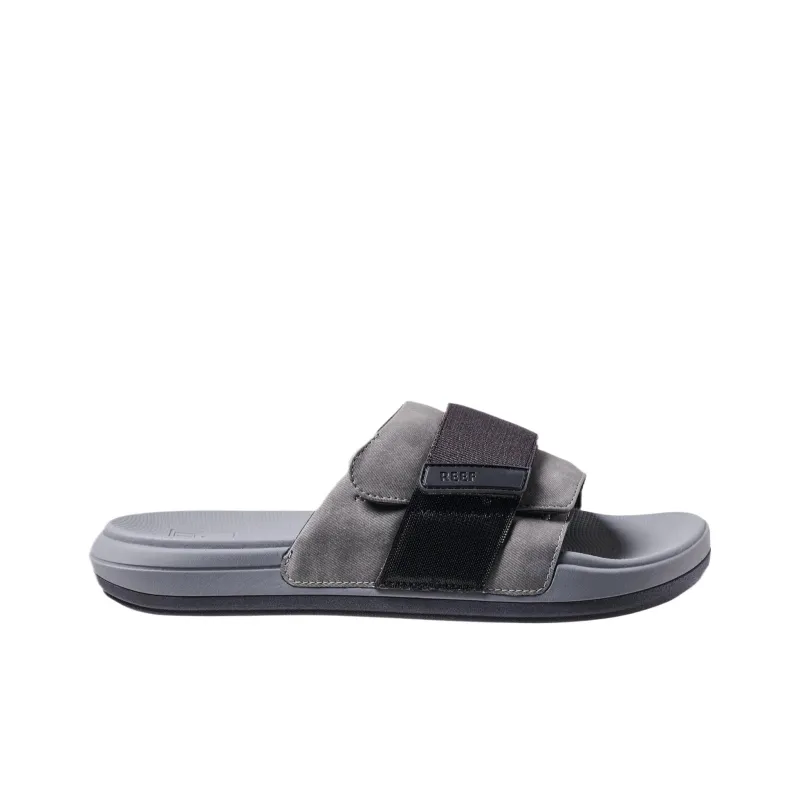REEF Slip-Resistant The Sojourn Slide Slippers Men Gray-1