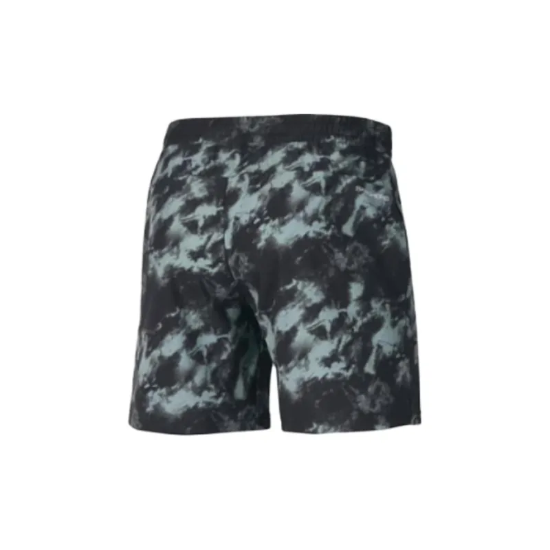 Skechers Casual Shorts Men Light Ink Black All Over Print-1