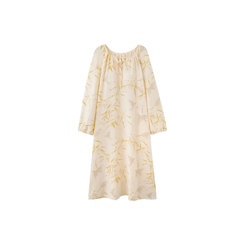 MIIOW Nightgown Women's Apricot-0