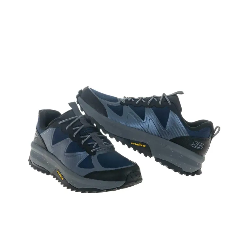 Skechers Bionic Trail Wear-Resistant Low-Top Trekking Shoes Men Dark Blue-3