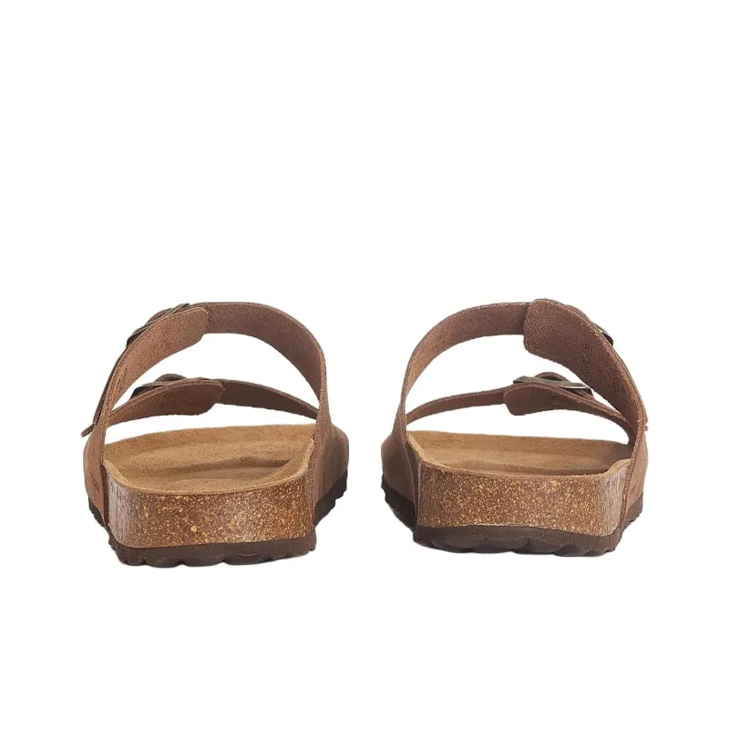 BARBOUR Slide Slippers Men's Brown-4