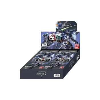 BANDAI Carddass Gundam Card Collectible Second Edition Mobile Suit Gundam The Witch Of Mercury IP/Anime Cards