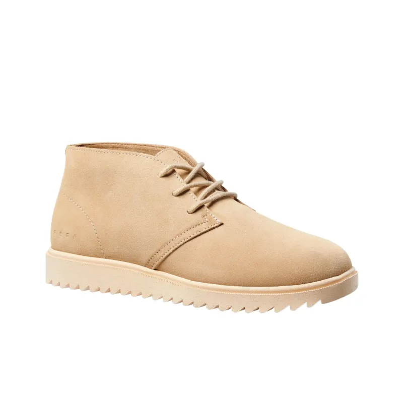 REEF Anti-Slip Wear-Resistant Mid-Top Casual Shoes Men Beige-3