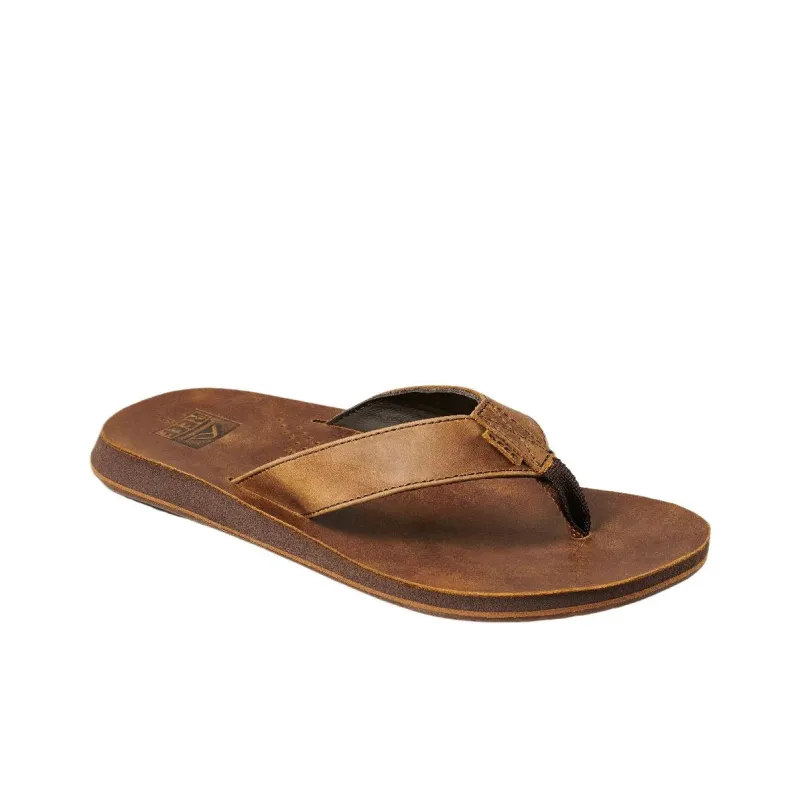 REEF Odor-Resistant Flip Flops Men Brown-2