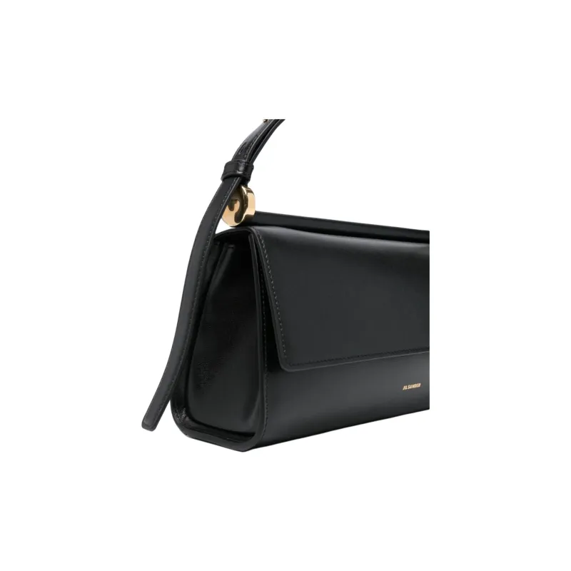 JIL SANDER Ghost Foldover Top Shoulder Bag-2