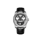 OBL-JM-White Case White Dial Black Strap