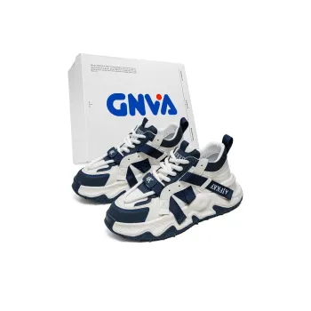 GNVA Slip Resistant Low Top Chunky Sneakers Men Box