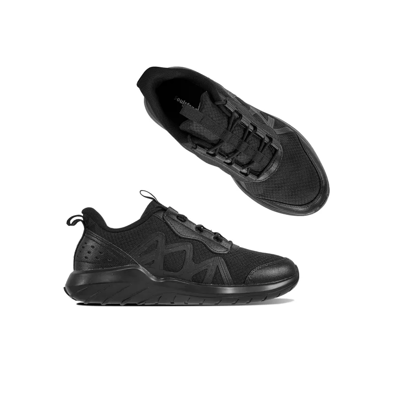 SOULSFENG Low Top Casual Shoes Unisex Black-3