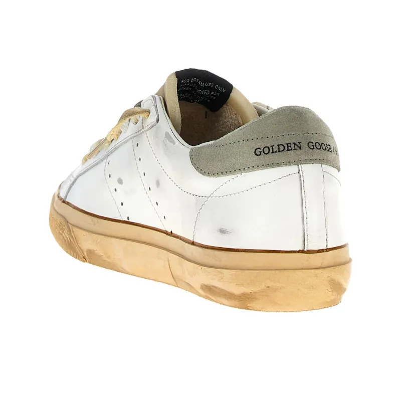 Golden Goose Super Star Low Top Skateboard Shoes Men White-4