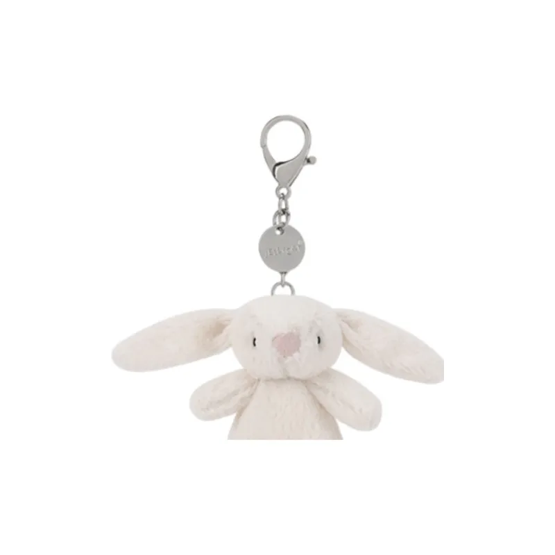 JELLYCAT Bashful Bunny Cream Bag Charm-2