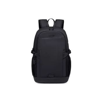 Super Five Polyester/Oxford/Water-Resistant Backpack/Backpack Unisex Multicolor/Ecru/Black/Blue/Gray