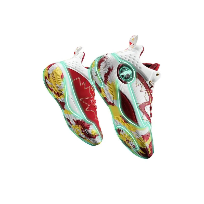 QIUTEXIONG Cushioning, Slip Resistant, Abrasion Resistant, Support, Rebound High Top Basketball Shoes Unisex-14