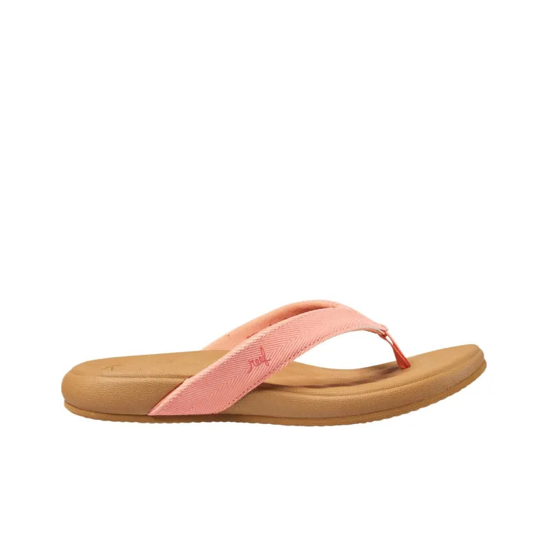 REEF Quiet Flip Flops Women's Pink-1