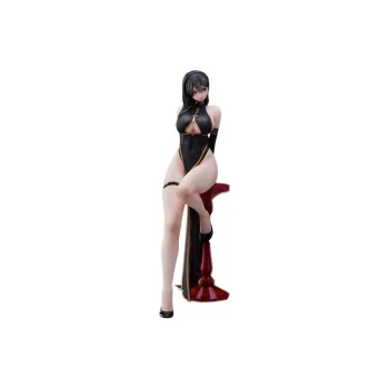 U C 1 7 Original Black Cheongsam Mulberry Scale Figures 25cm