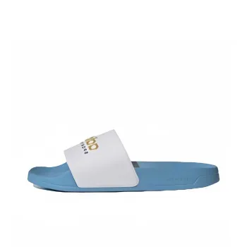 Adilette Adidas Shower Slide 'Team Light Blue White Matte Gold' Women's