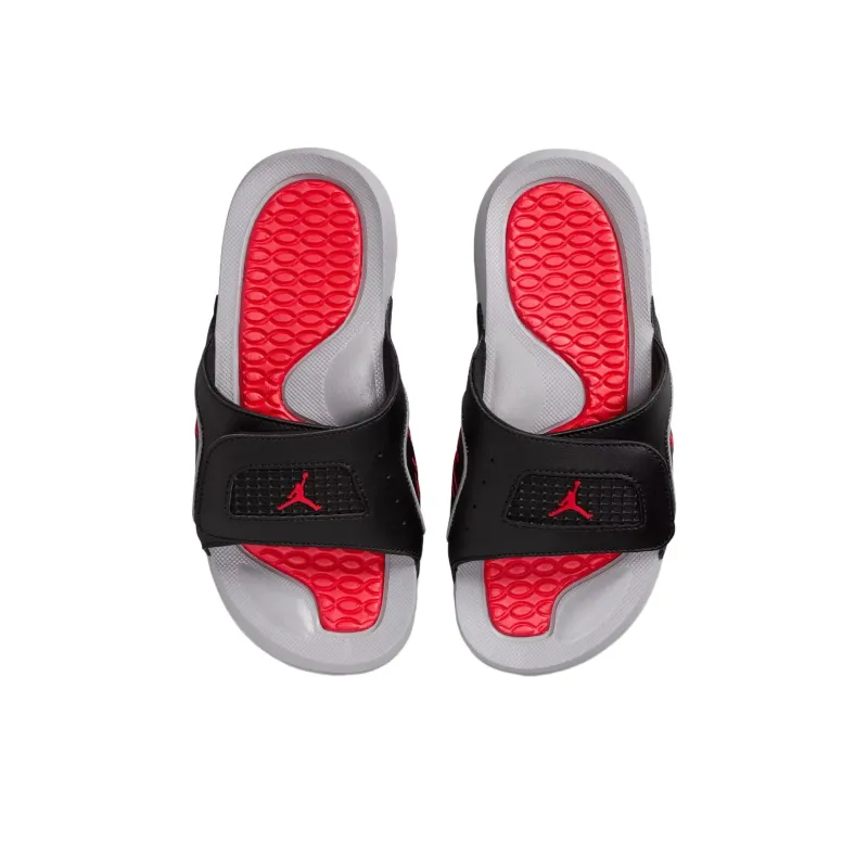 Jordan Hydro 4 Anti Slip Wear Resistant Kids' Slippers Black Teenagers-3