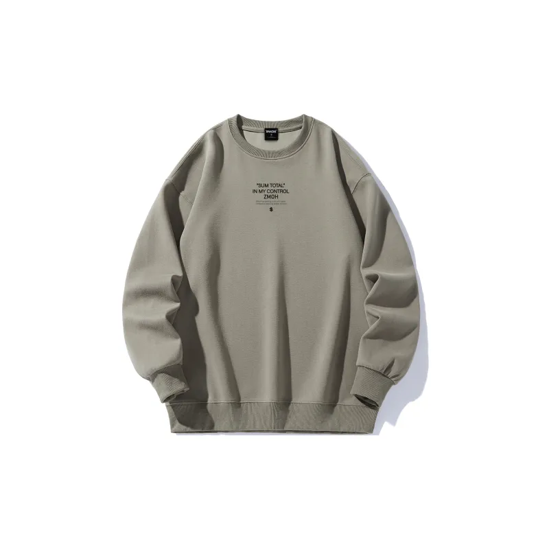 ZMOH Crewneck Sweatshirt Unisex Couple's-9