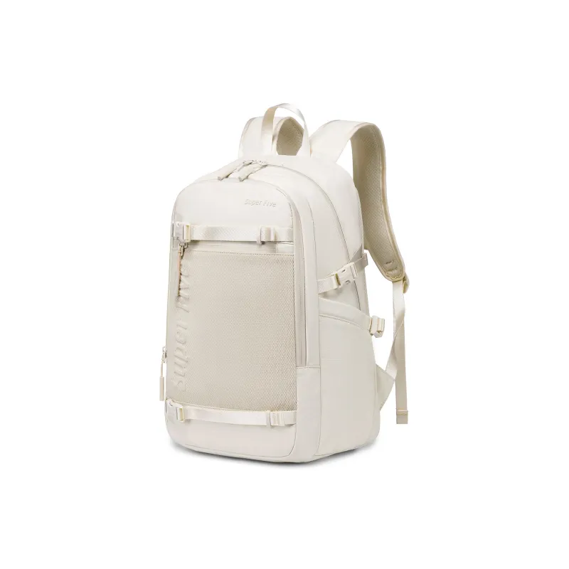 Super Five Polyester Backpack Unisex Multicolor-4