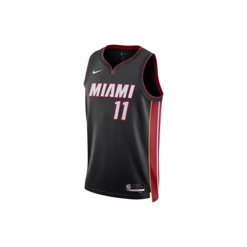 Nike X NBA Miami Heat Basketball Jerseys Unisex Black