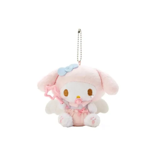 Sanrio My Melody Angel Baby Collection Pink Dolls Plush Pendant Small Size Tall