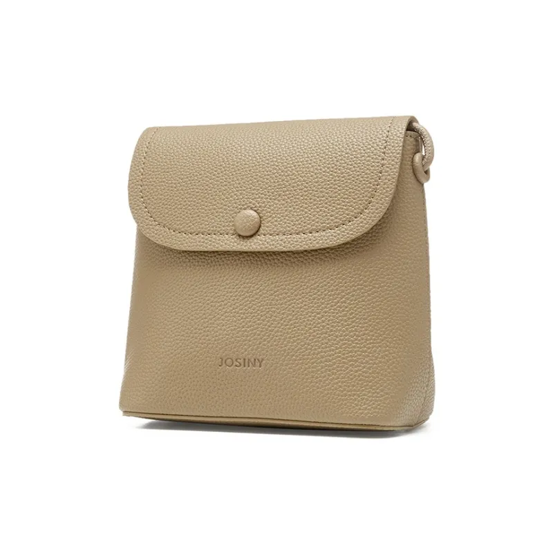 JOSINY PU Shoulder Bag Trumpets Women's Black/Ecru/Brown-11
