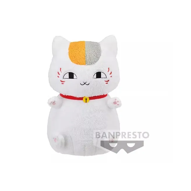 BANDAI Natsume's Book Of Friends Heartwarming Healing Kitten Teacher Dolls Plush Doll-0