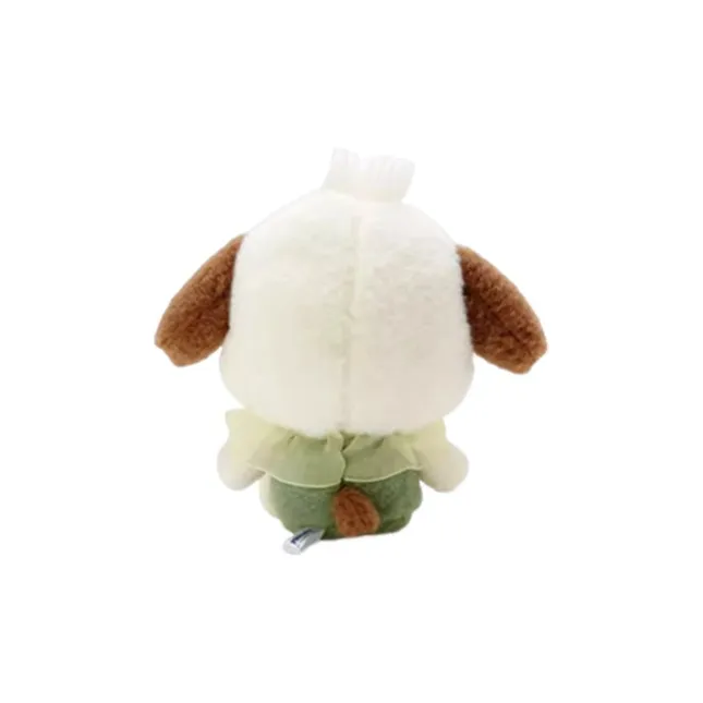 Sanrio Pochacco Soft Gray Healing Collection Dolls Plush Doll 21cm Height-1