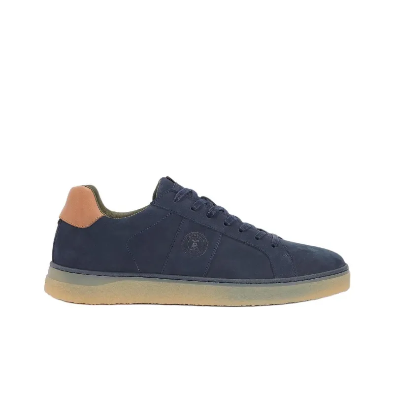 BARBOUR Reflect Low-Top Skateboard Shoes Men's Navy-1