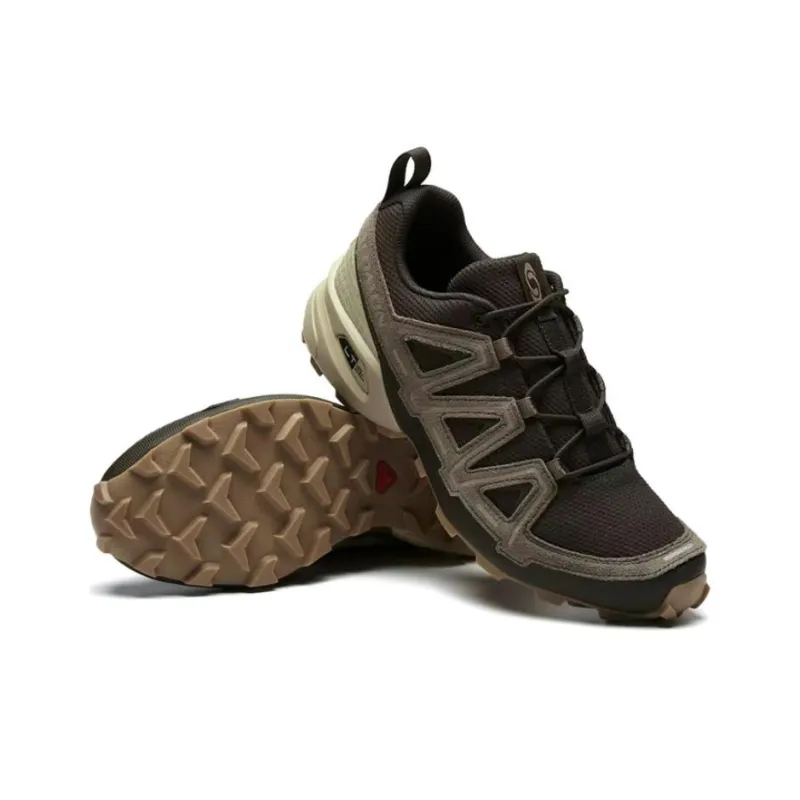 SALOMON Speedcross 3 Low Top Running Shoes Unisex Brown-4