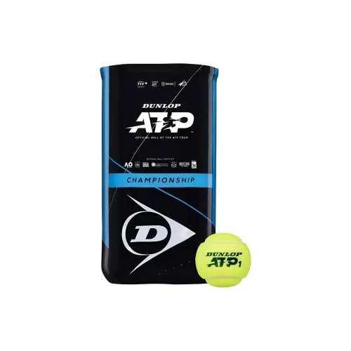 DUNLOP Atp Championship Tennis Balls Training Ball Sports Yellow