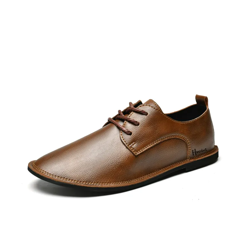 Extravagant Men's Casual Shoes Men Low Top Black Brown-4