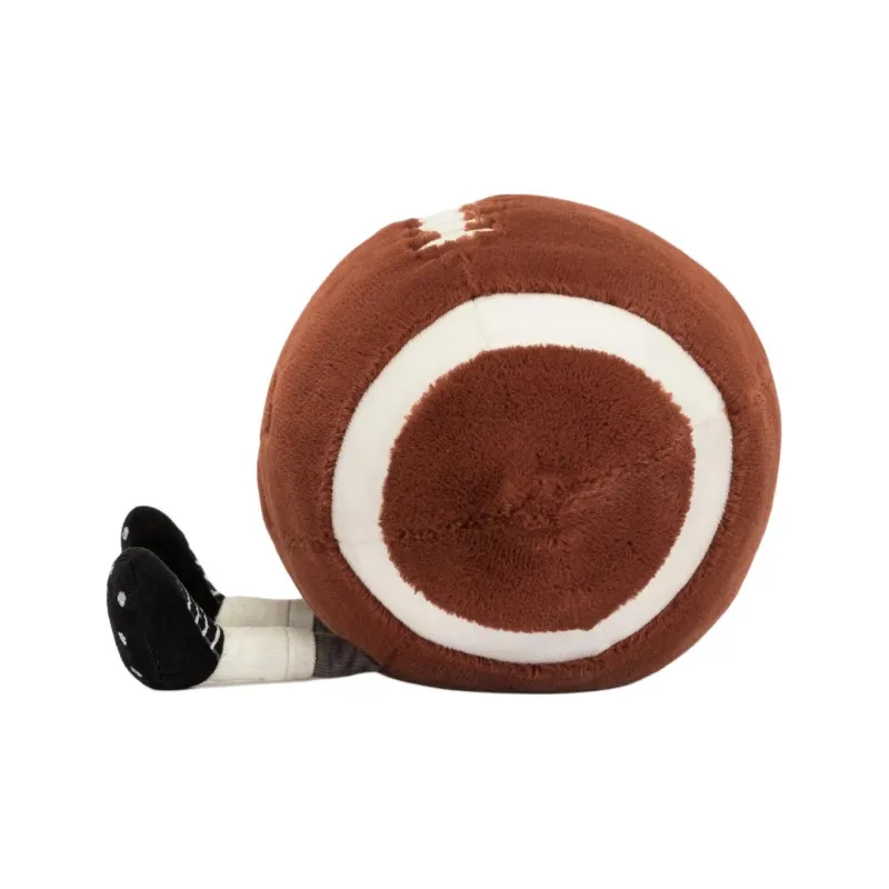 JELLYCAT Fun Sports Collection Rugby Dolls Plush Doll 27.9cm Height-2